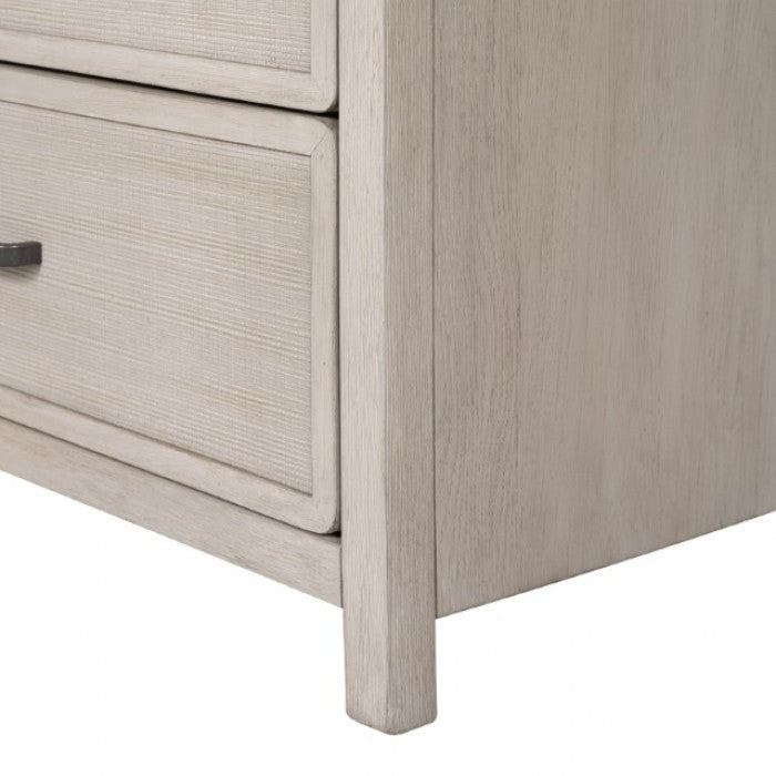 Belize Natural Oak Queen 5 Piece Bedroom Set w/2 Nightstands