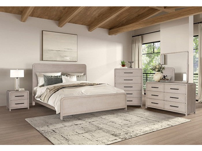 Belize Natural Oak Queen 5 Piece Bedroom Set w/Chest