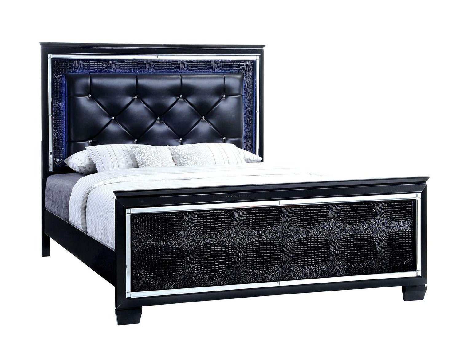 Bellanova Black Eastern King Bed