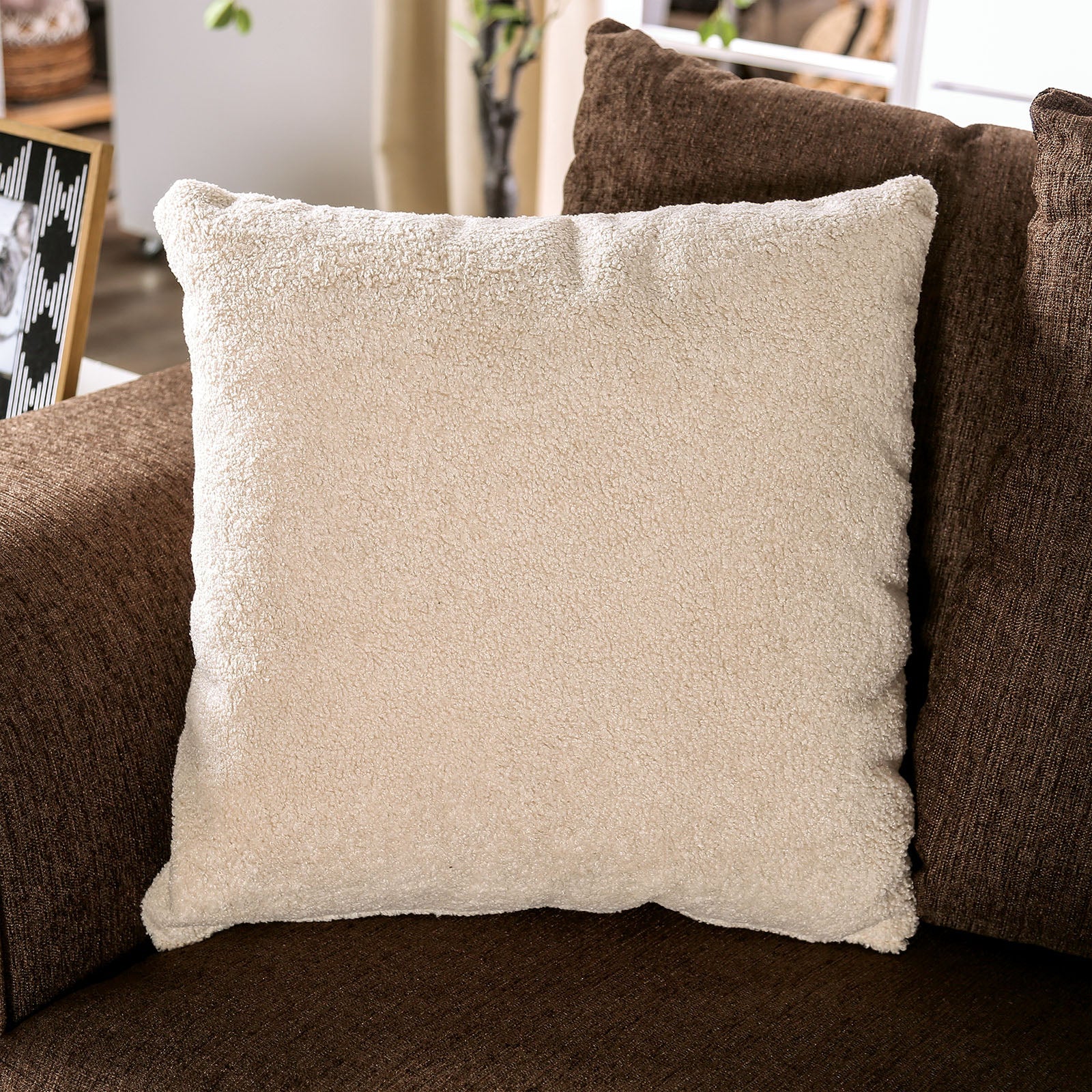 Belsize Chocolate/Tan Sofa & Loveseat