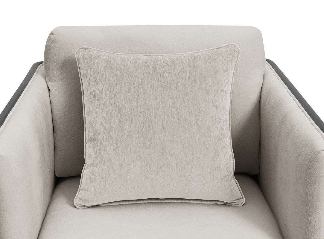 Benilde Taupe Chair