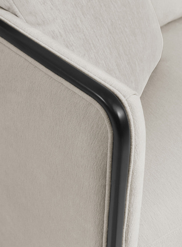 Benilde Taupe Loveseat