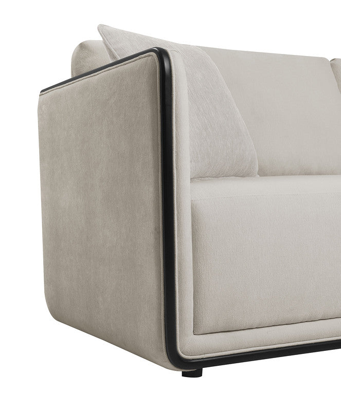 Benilde Taupe Loveseat