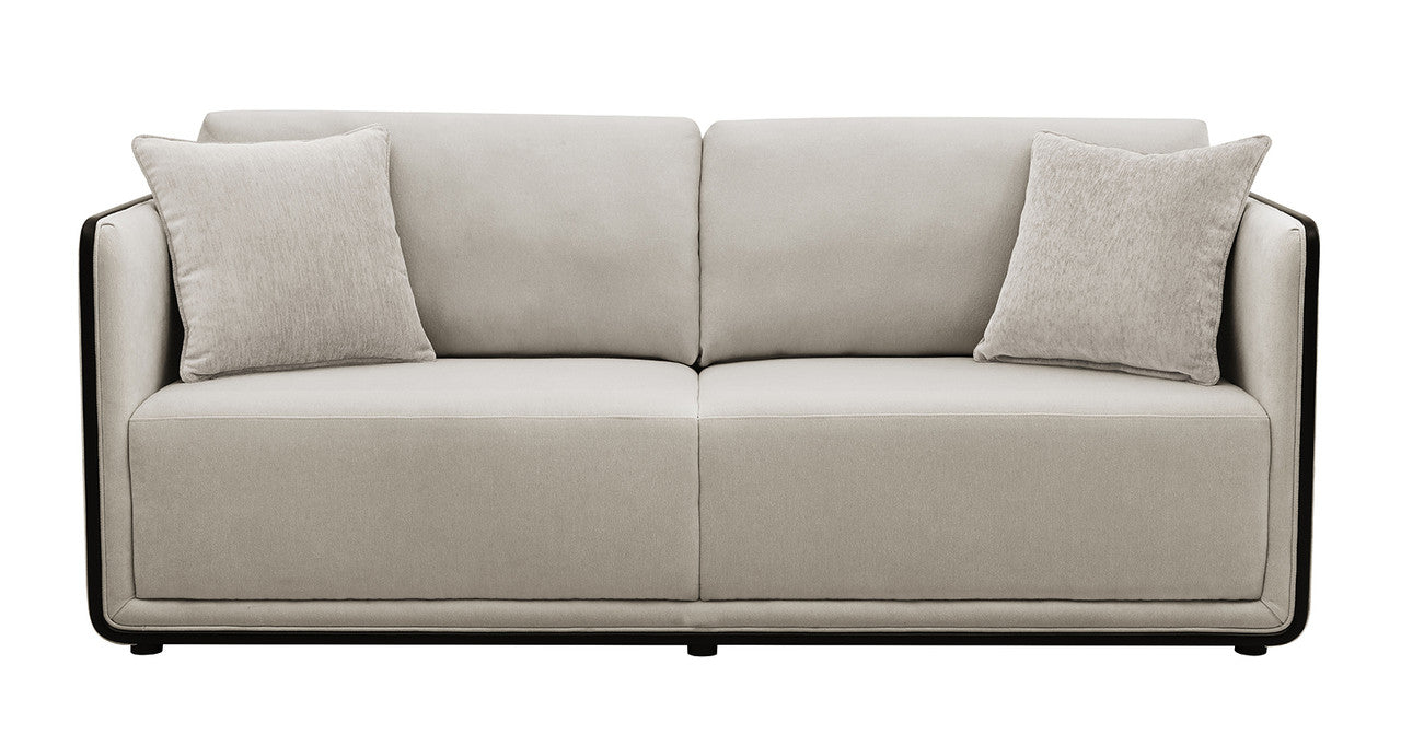 Benilde Taupe Sofa
