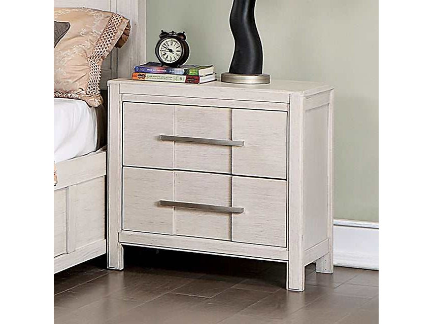 Berenice White Nightstand