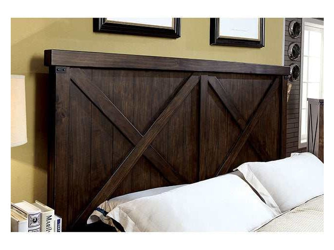 Bianca Dark Walnut California King Bed