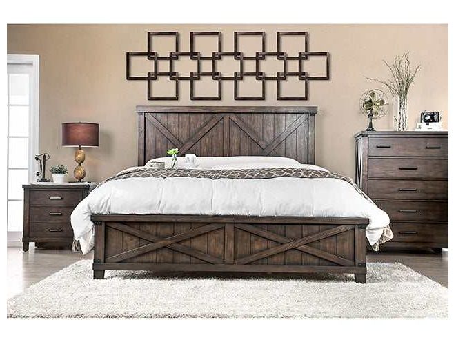 Bianca Dark Walnut California King Bed