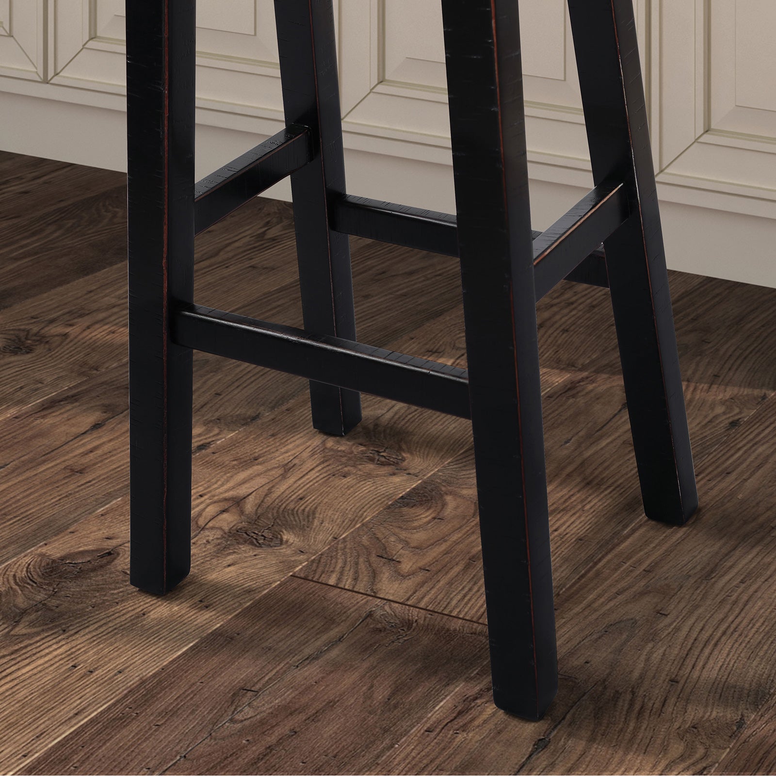 Biasca Black Stool (Set of 2)