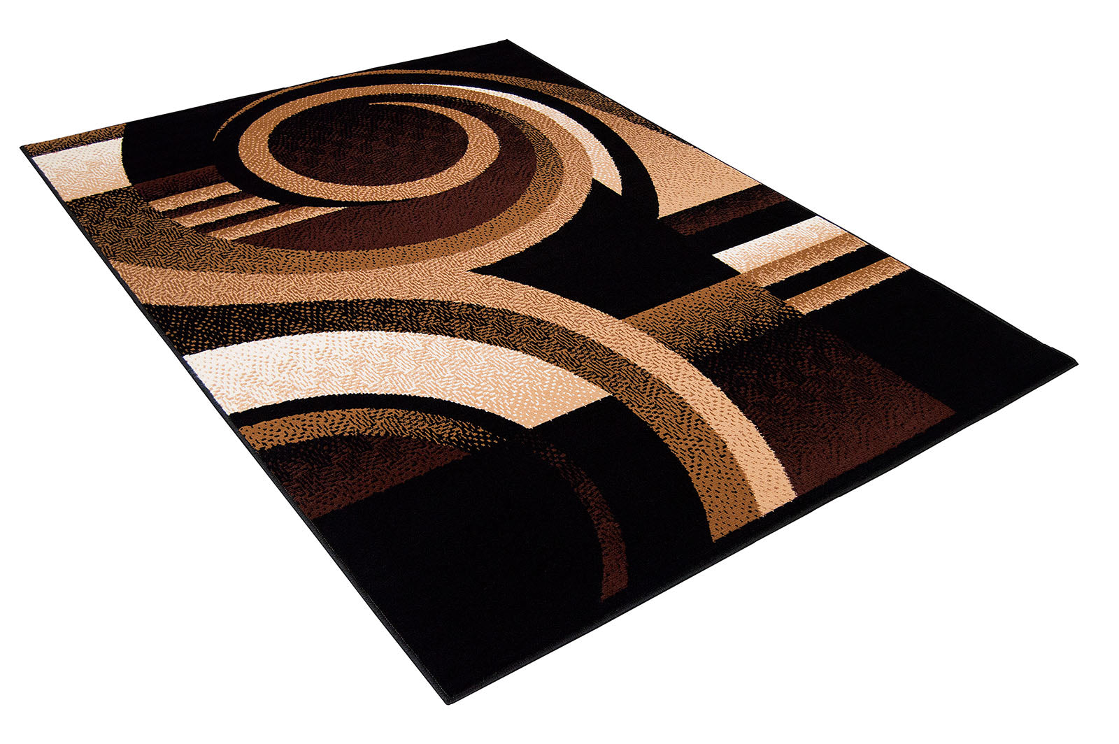 Blitar Brown/Black 5' X 7' Area Rug