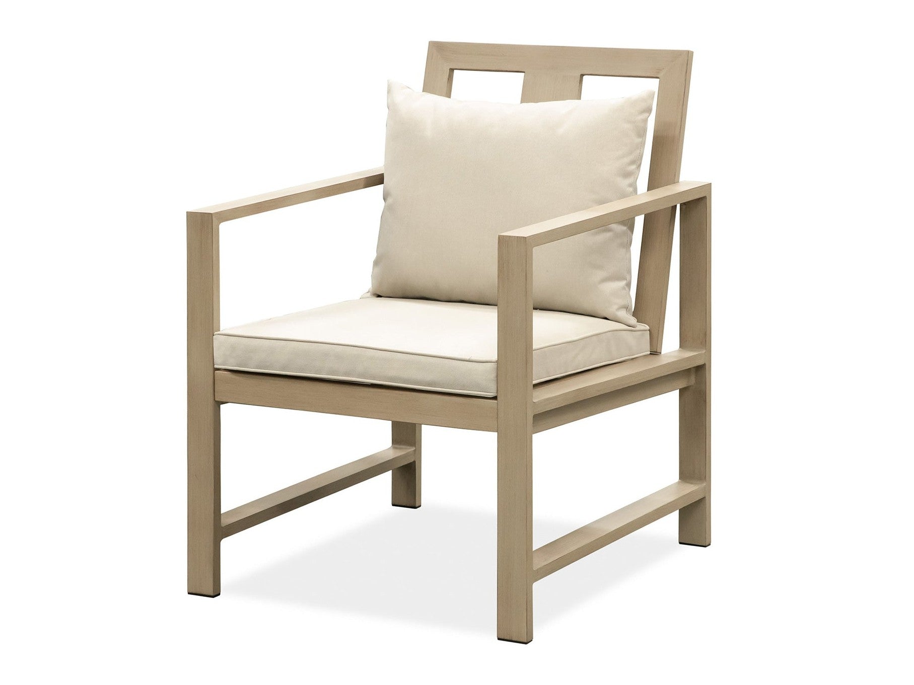 Bordeaux Natural/Beige Outdoor Arm Chair