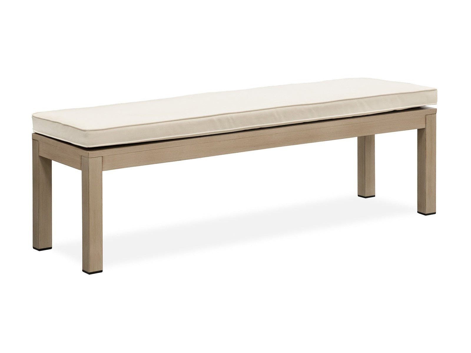 Bordeaux Natural/Beige Outdoor Bench