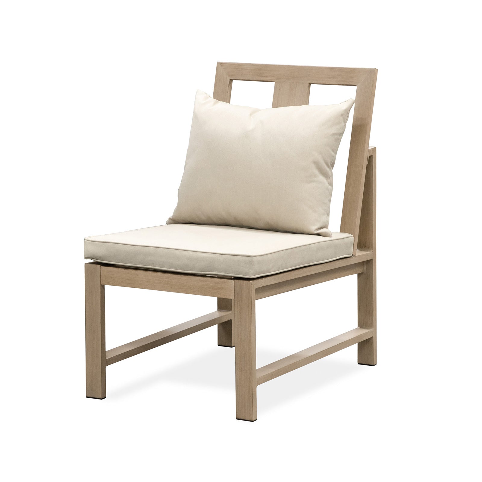 Bordeaux Natural/Light Gray/Beige 6 PieceOutdoor Dining Set