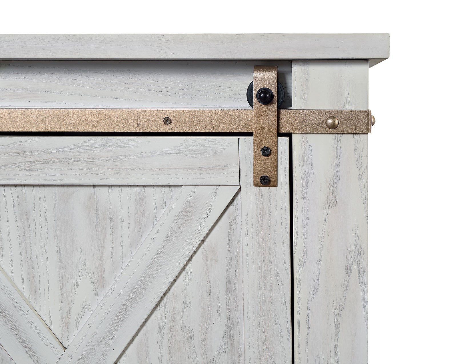 Borrego Antique White TV Stand, Antique White