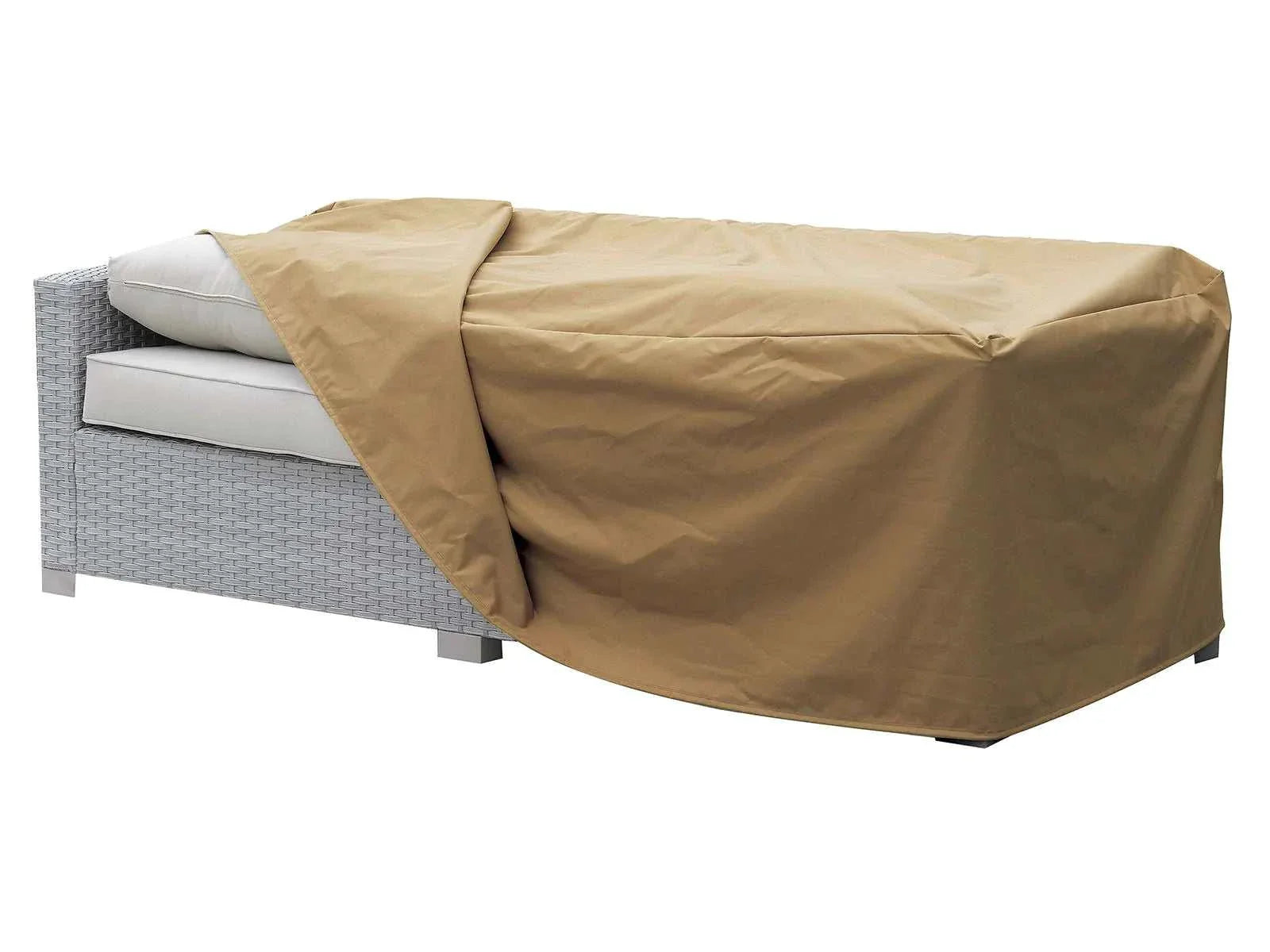 Boyle Light Brown Outdoor/Patio Dust Cover For Sofa