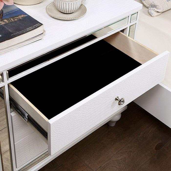 Brachium White Nightstand