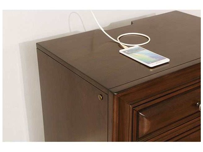 Brandt Brown Nightstand