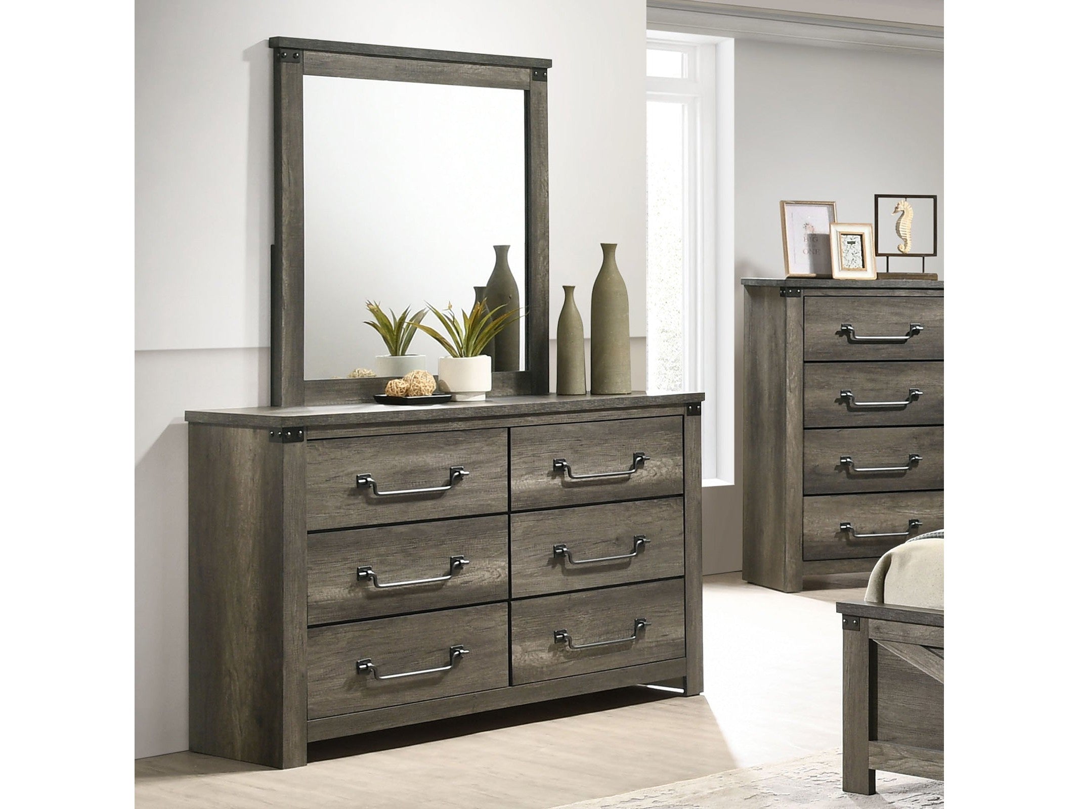 Britonale Gray Dresser