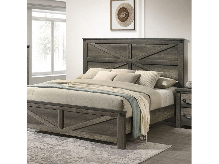 Britonale Gray Queen Bed
