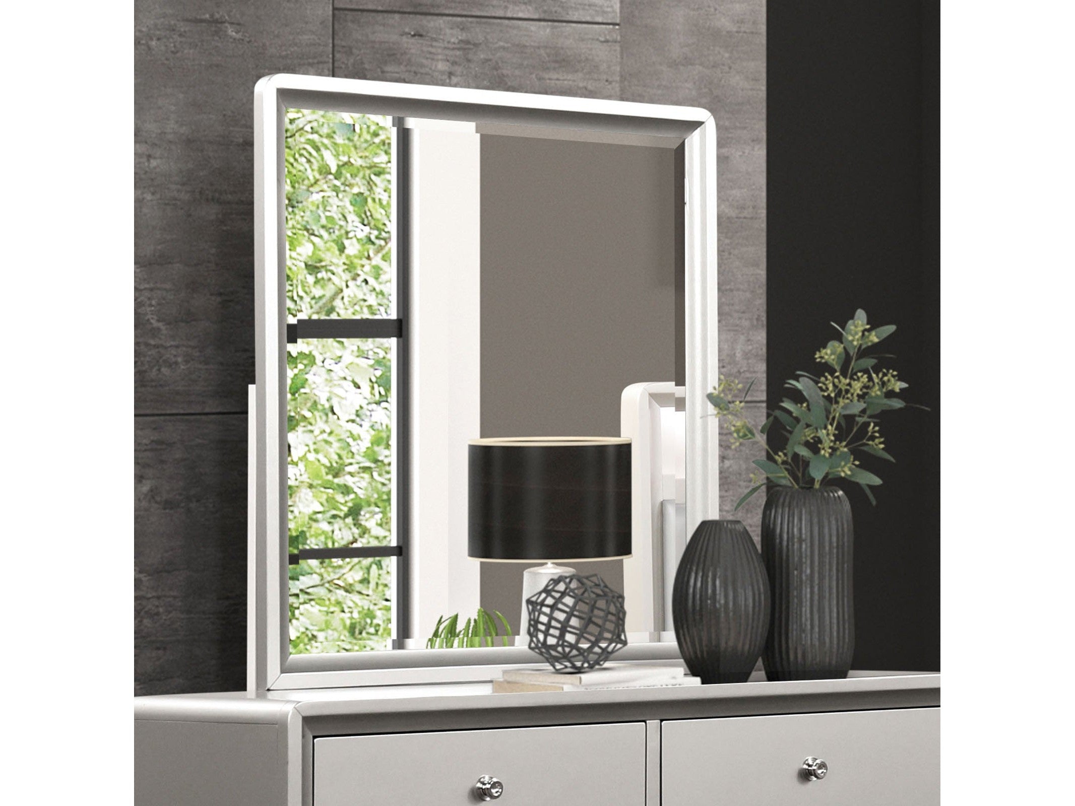 Bryne Champagne Mirror