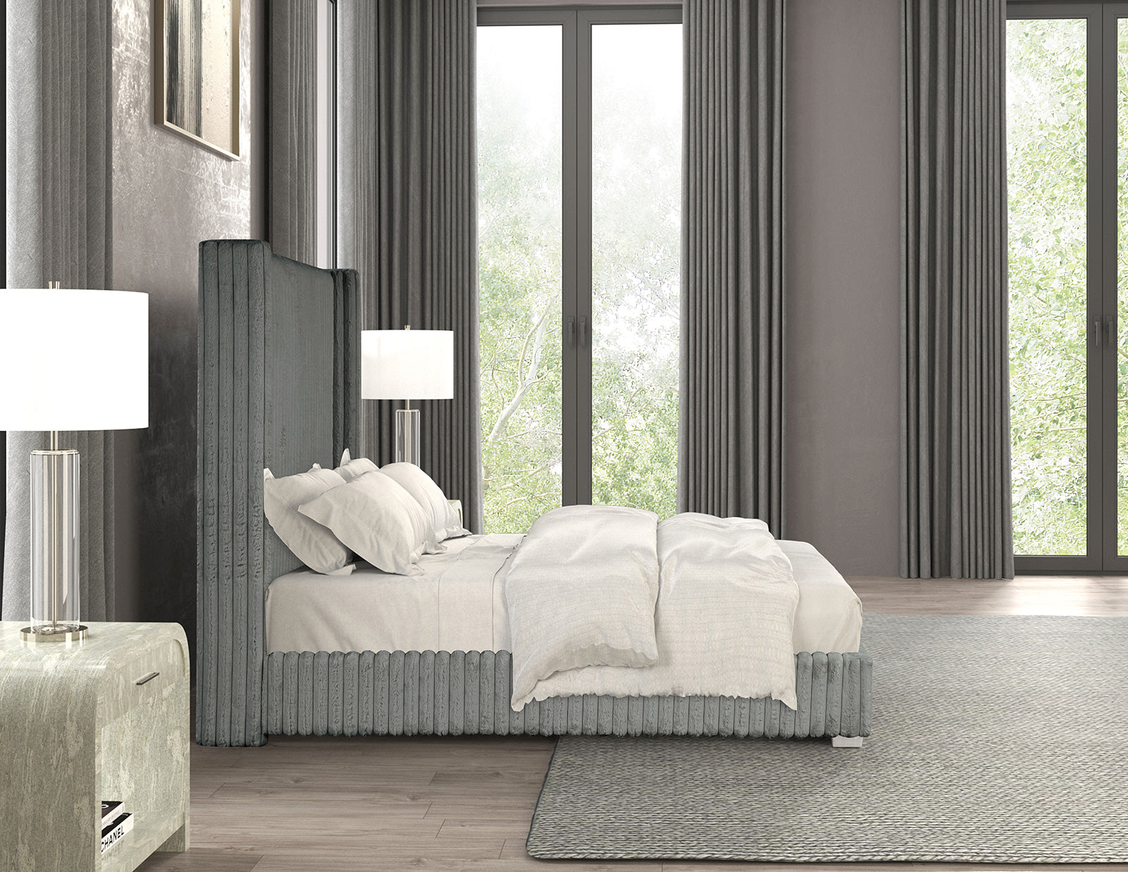 Cadwell Gray Queen Bed