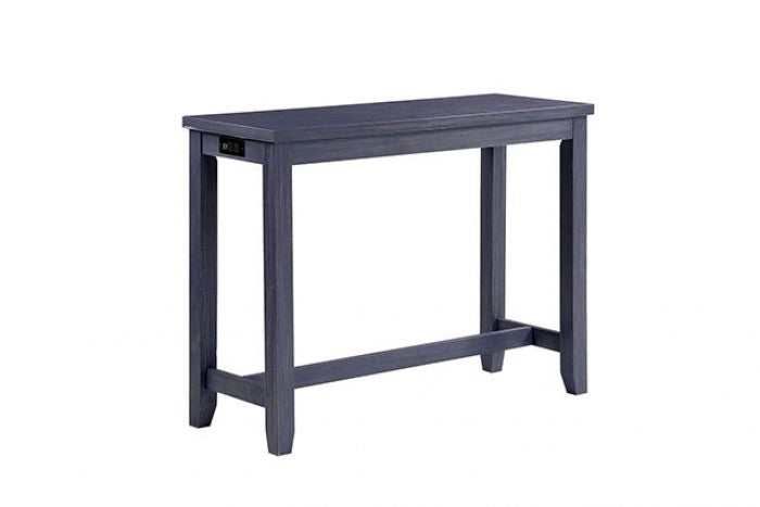 Caerleon Antique Blue & Gray 3pc Dining Set
