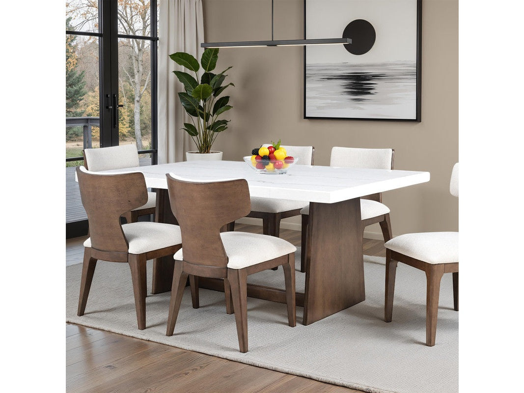 Caerwys Brown Dining Table