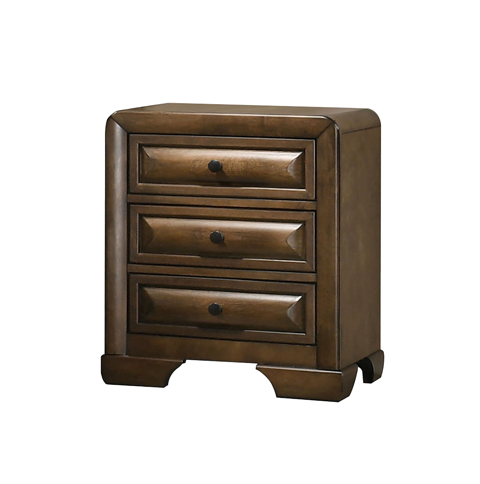 Caerwys Brown/Light Gray Queen 5 Piece Bedroom Set w/2 Nightstands