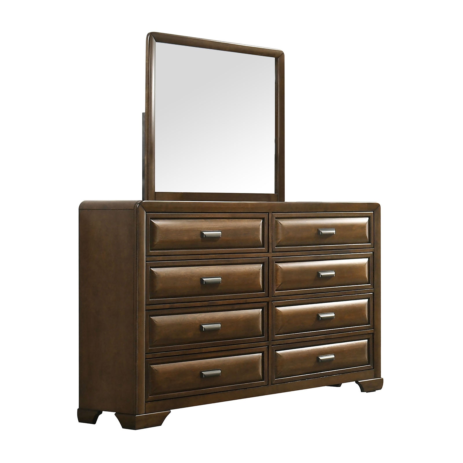 Caerwys Brown/Light Gray Queen 5 Piece Bedroom Set w/Chest