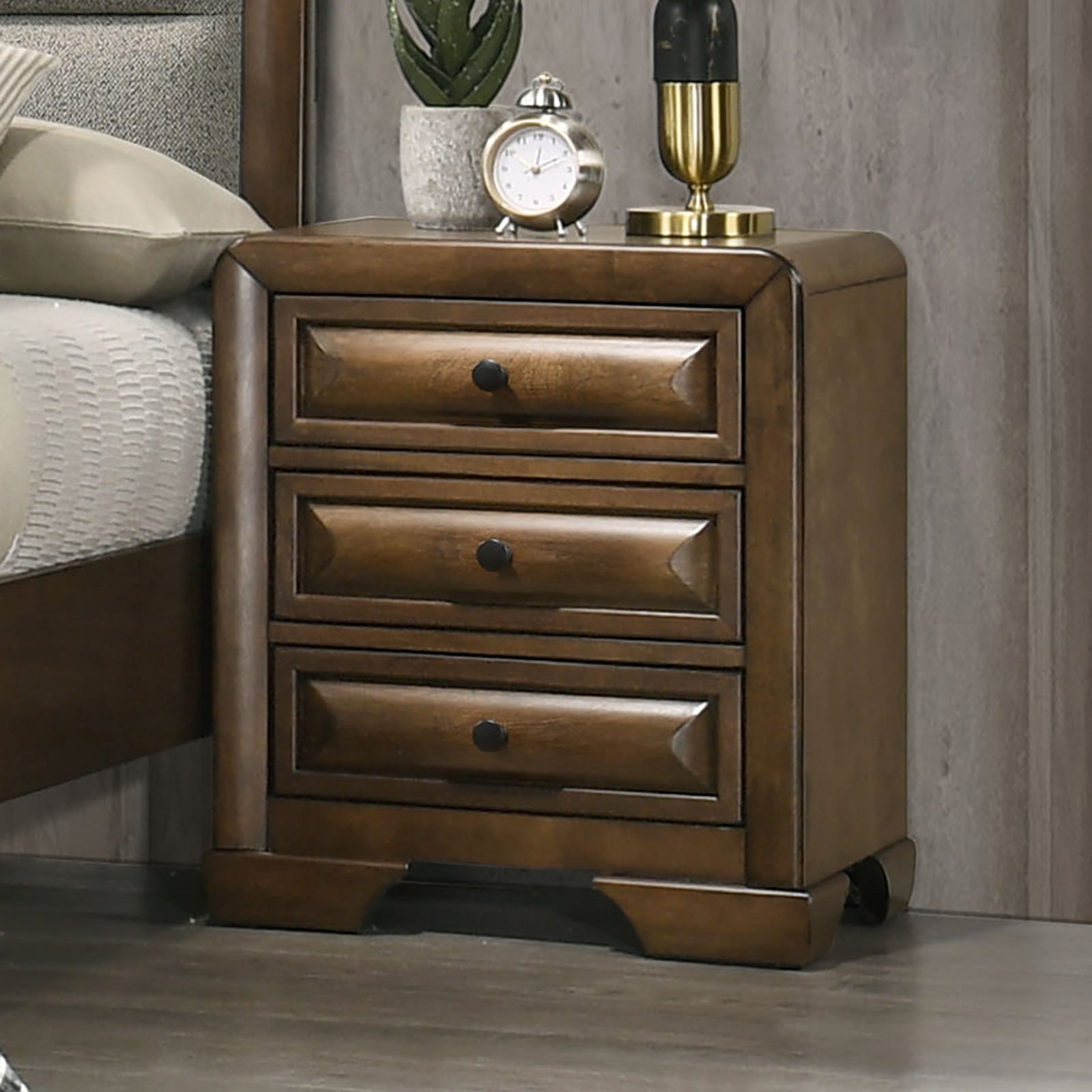 Caerwys Brown Nightstand