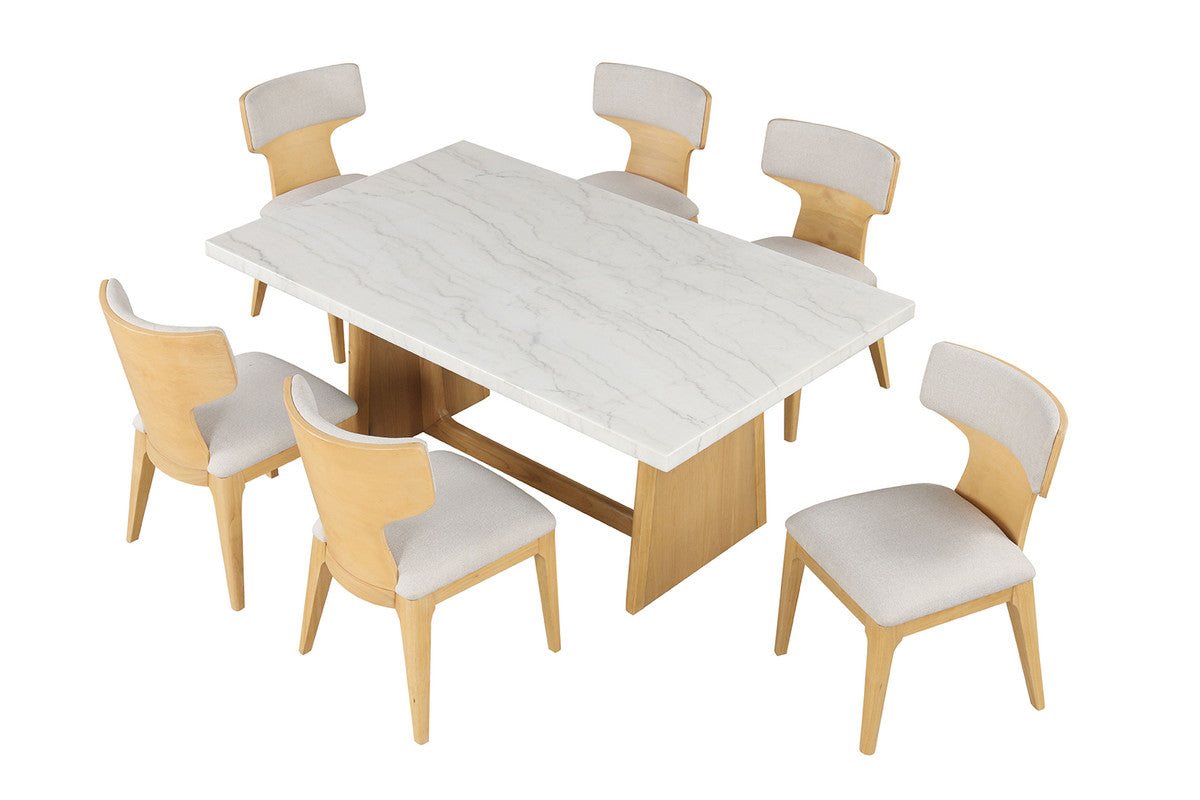 Caerwys Natural Dining Table