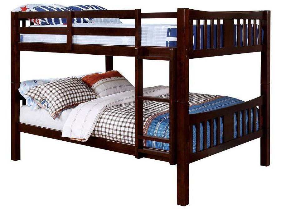 Cameron Dark Walnut Twin/Twin Bunk Bed
