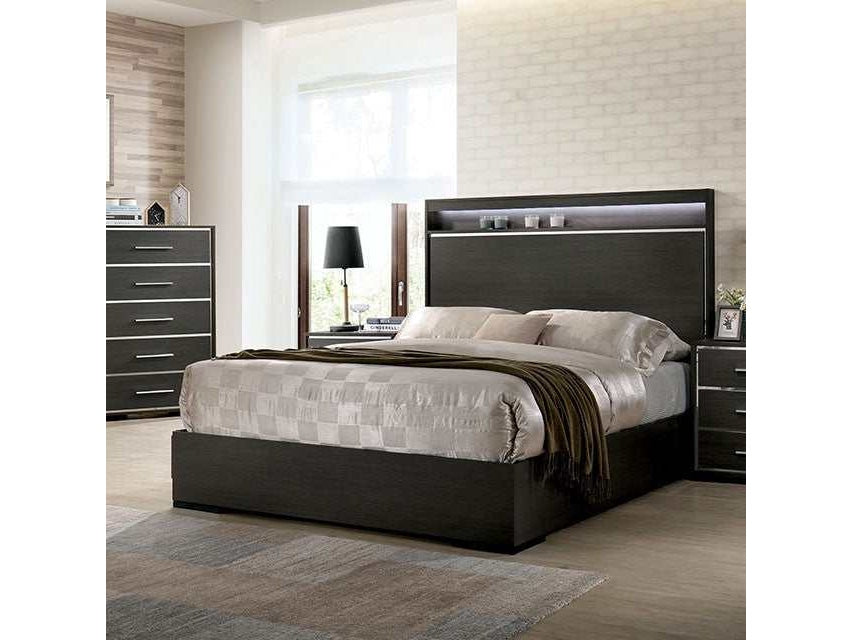 Camryn Warm Gray Eastern King Bed
