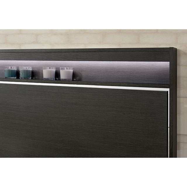 Camryn Warm Gray Eastern King Bed