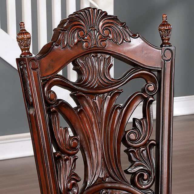 Canyonville Brown Cherry/Dark Brown Side Chair