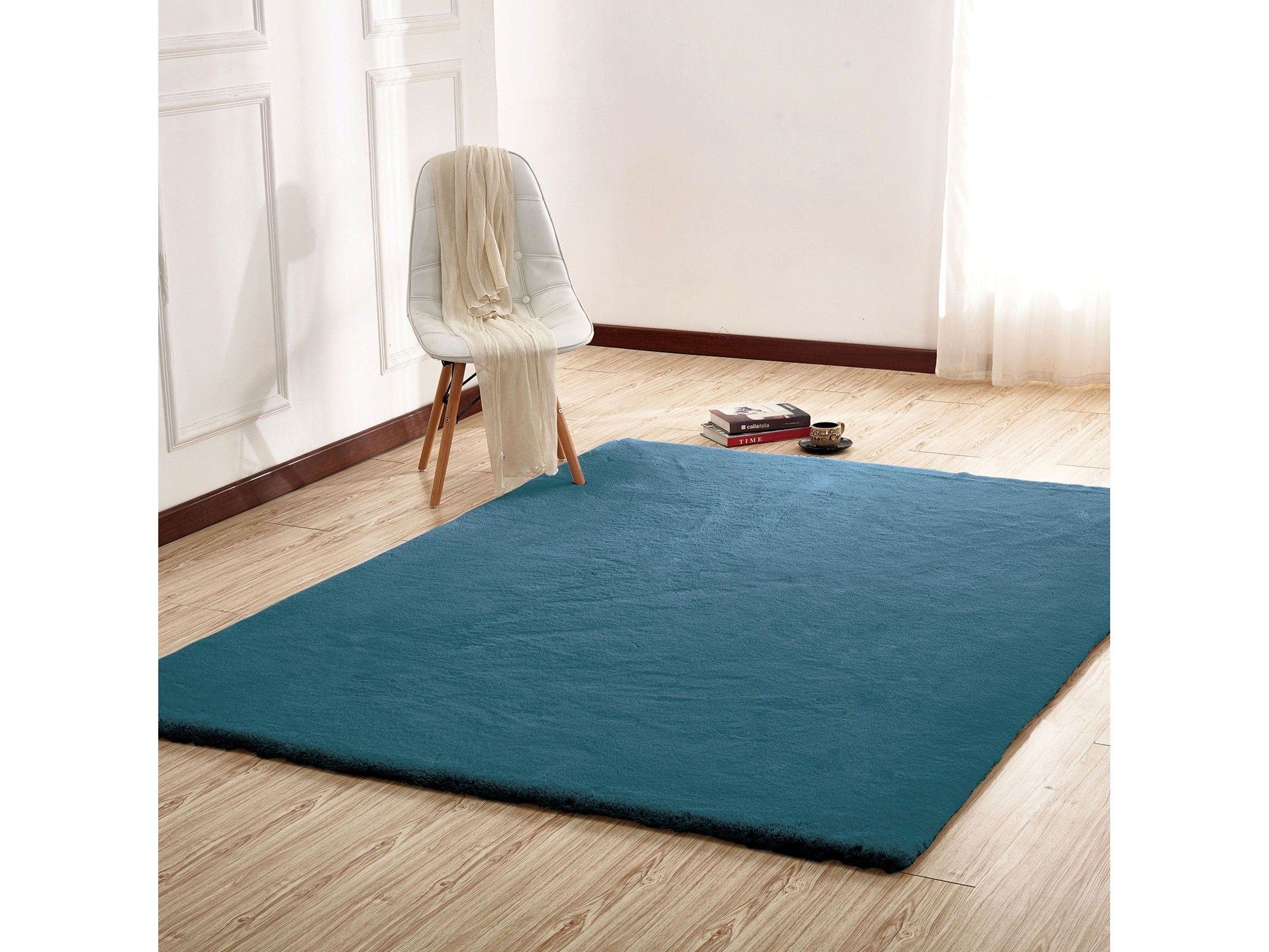 Caparica Teal 5' X 7' Area Rug