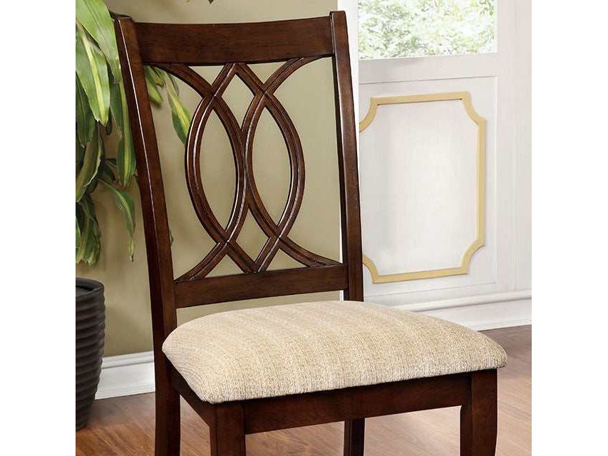 Carlisle Brown Cherry Side Chair (Set of 2)
