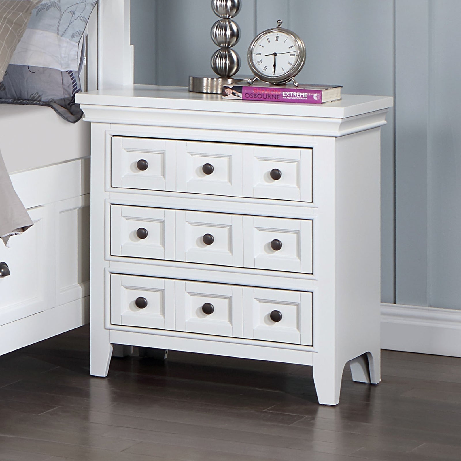 Castile White 4 Pc. Full Bedroom Set