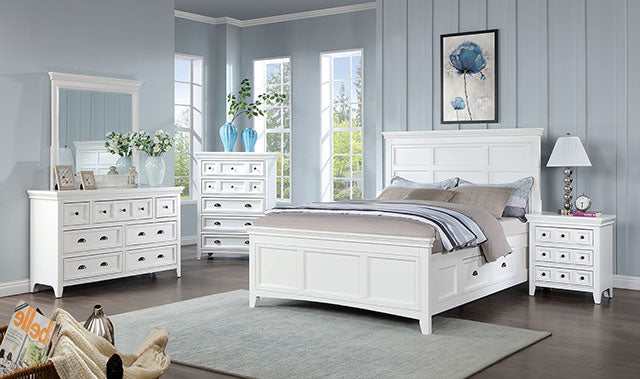 Castile White Mirror