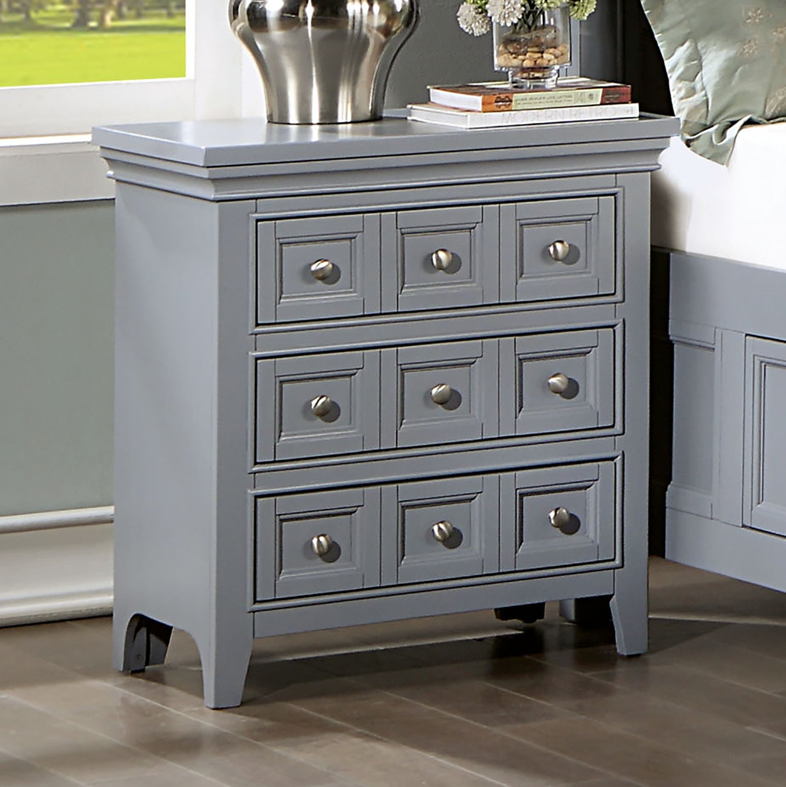 Castlile Gray 4 Pc. Full Bedroom Set
