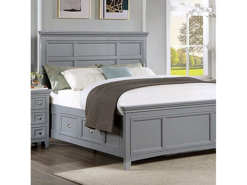Castlile Gray Full Bed