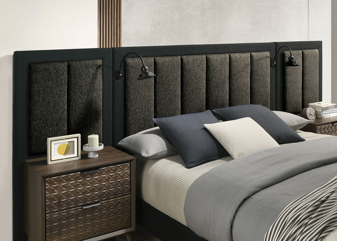 Chalfont Dark Brown 4 Pc. Queen Bedroom Set and WP