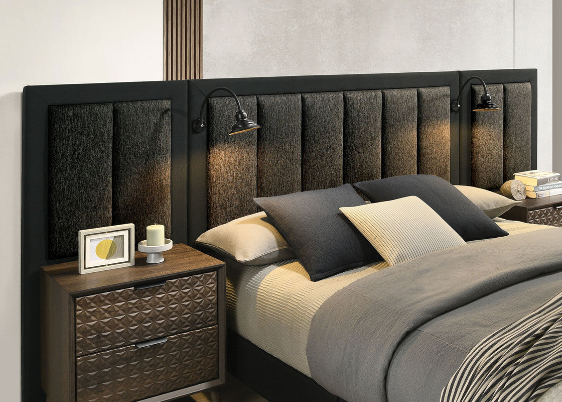 Chalfont Dark Brown 5 Pc. Queen Bedroom Set w/ 2NS  and WP