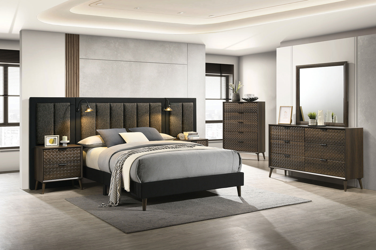 Chalfont Dark Brown Nightstand