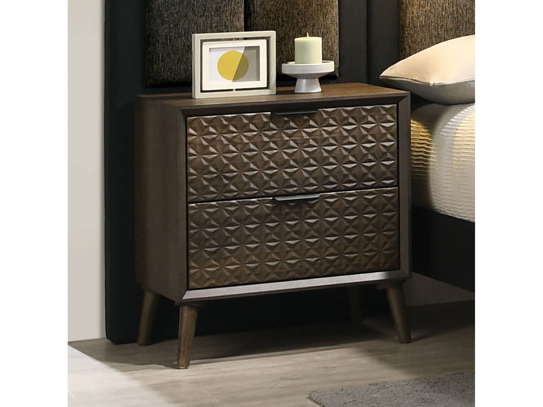 Chalfont Dark Brown Nightstand