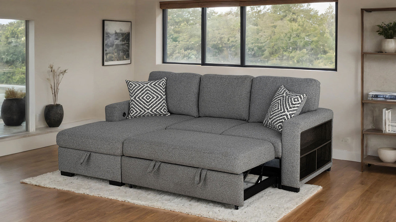 Chatham Gray Left-Chaise Sectional