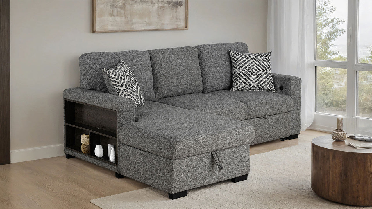 Chatham Gray Left-Chaise Sectional