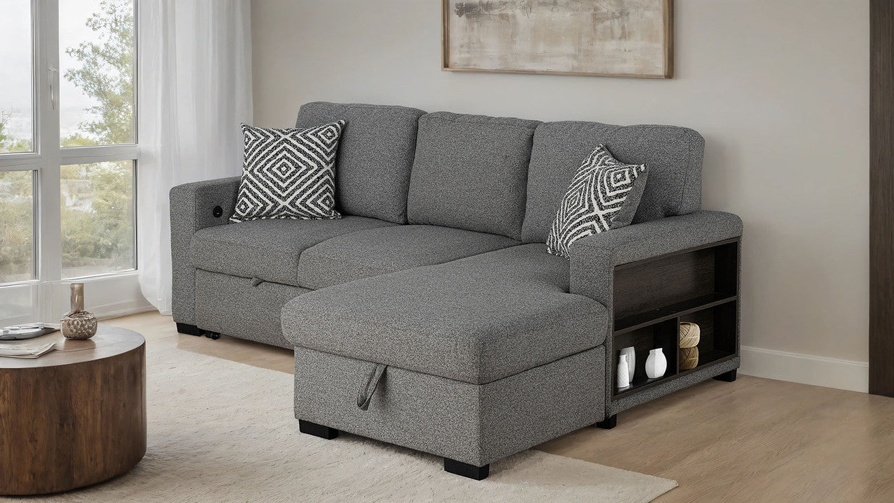 Chatham Gray Right-Chaise Sectional
