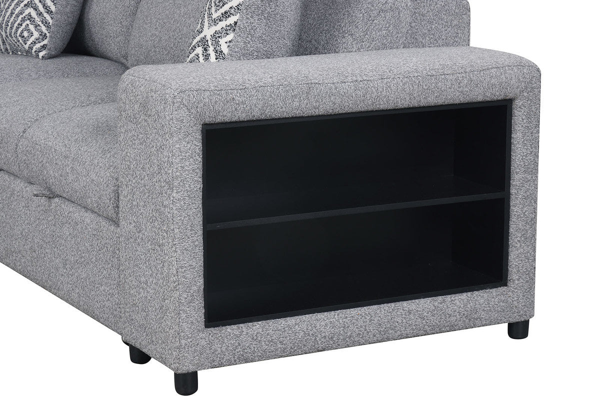 Chatteris Gray Left-Chaise Sectional