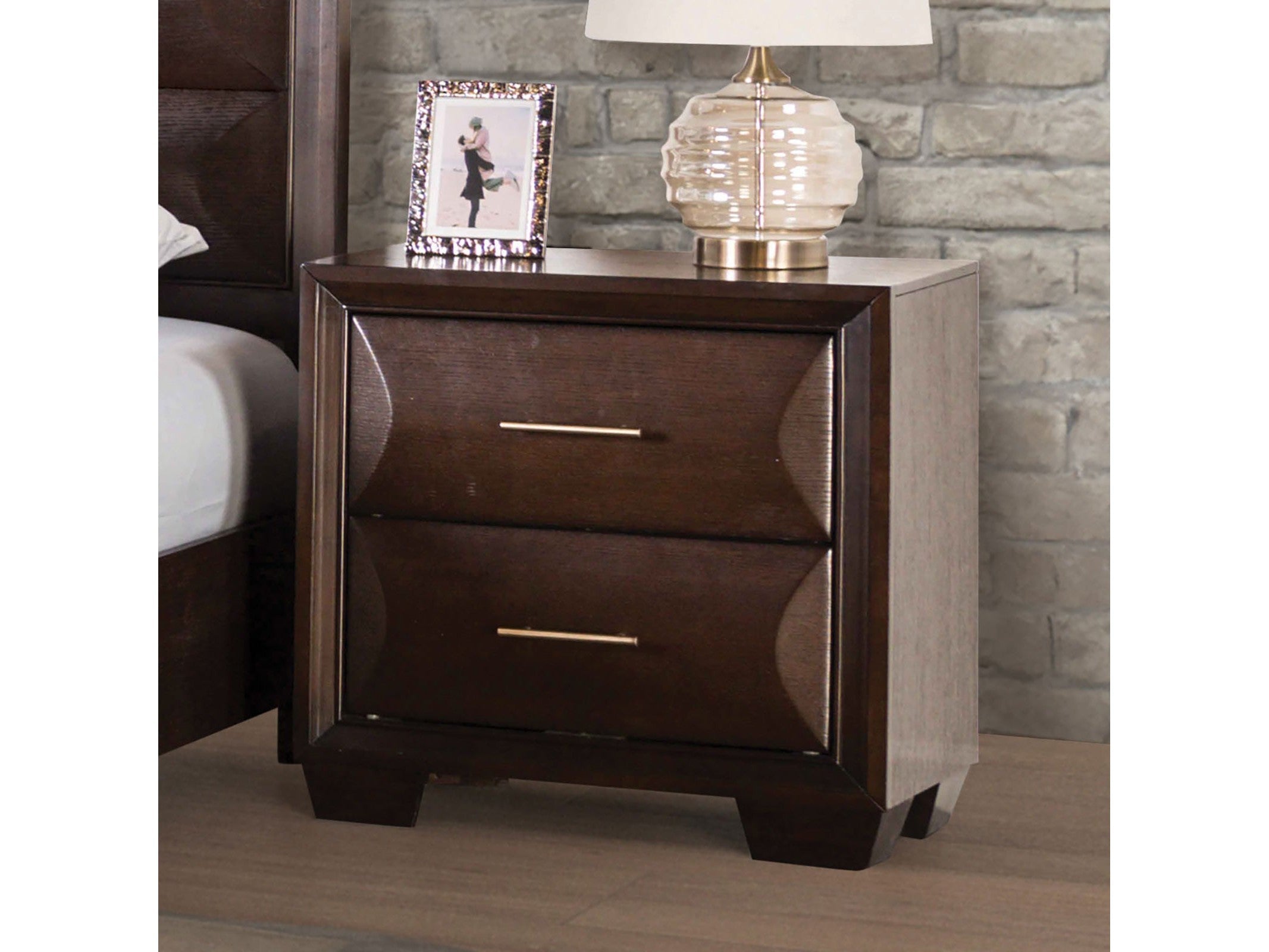Chemnitz Espresso Nightstand