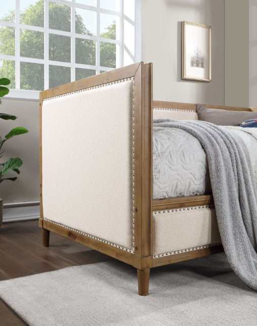 Chiron Beige/Light Oak Twin Daybed